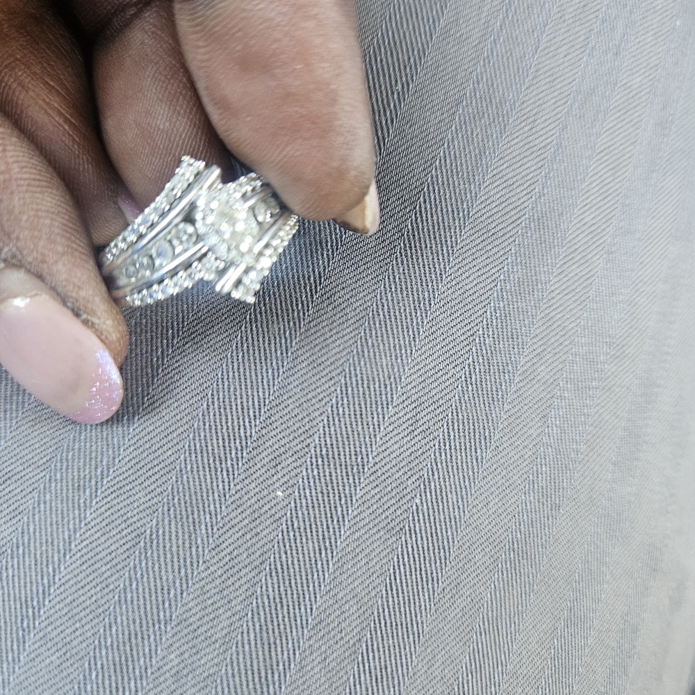 14kt White Gold Verified 1ct Diamond Ring